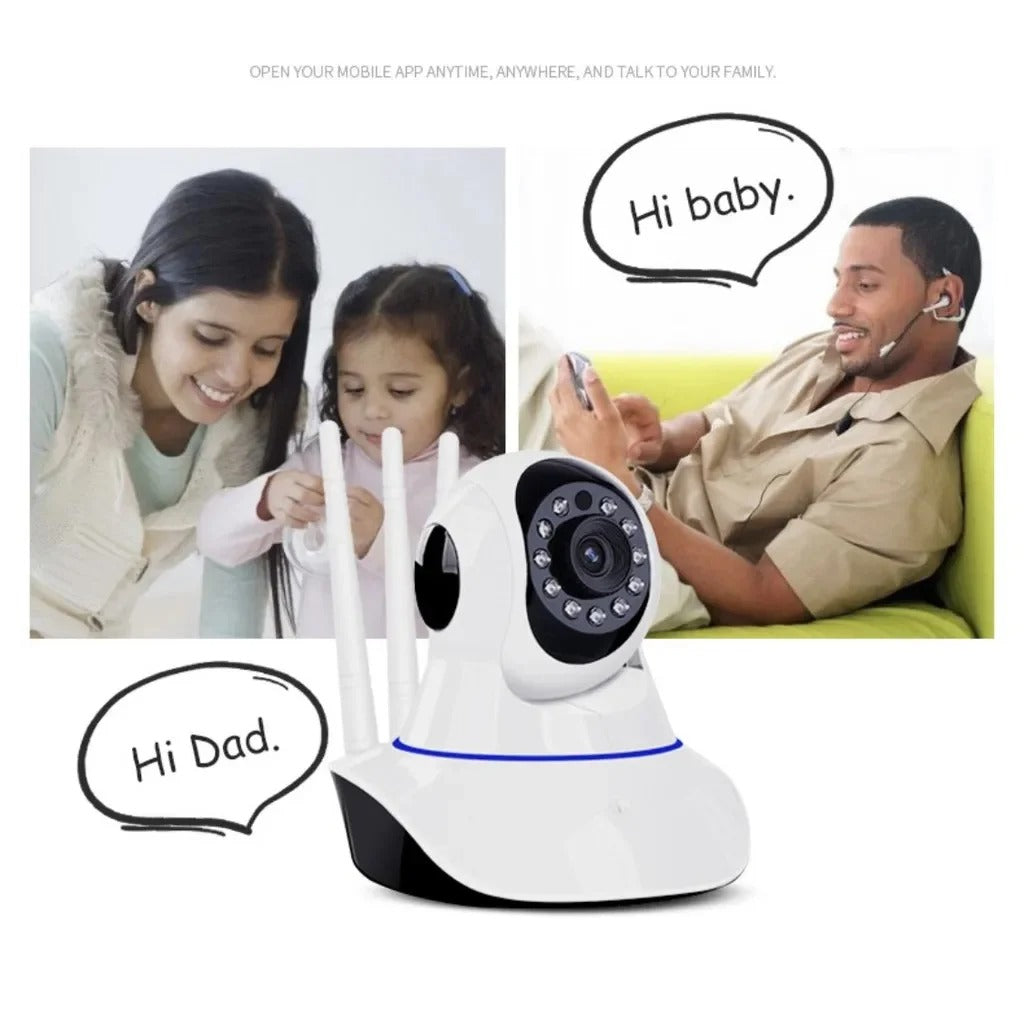 "Kit Cámara 3 Antenas + Micro SD 64 GB - ¡Tecnología de Alta Calidad para tu Seguridad!" ENVÍO GRATIS